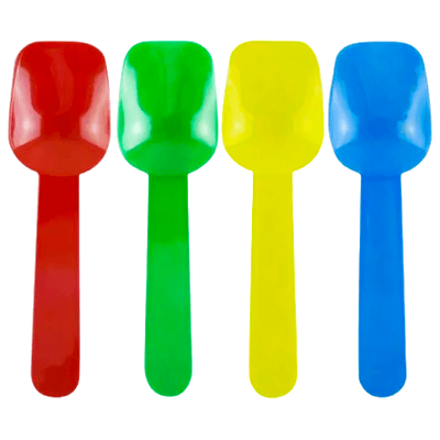 Pazinha Plástica para Sorvete Colorida 