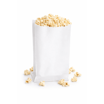 Saco de Pipoca Branco P4 - 500 unidades