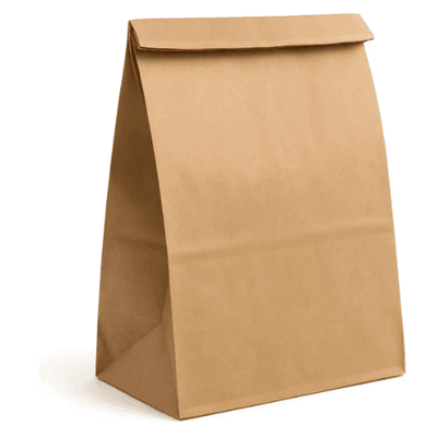 Saco de Papel Kraft SOS Liso M - 50 unidades