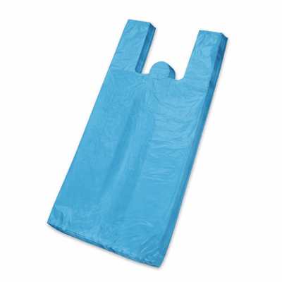 Sacola Plástica Azul 40x50 ECO - Caixa 500 unidades