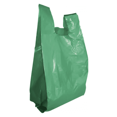 Sacola Plástica Recuperada Verde 30x45 - 4 kg
