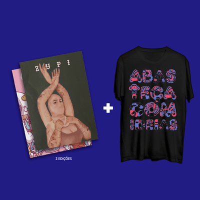 Kit 2 Revistas Zupi + Camiseta Abasteça com Ideias