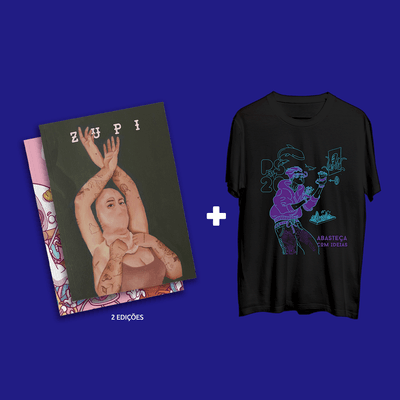 Kit 2 Revistas Zupi + Camiseta PS 20