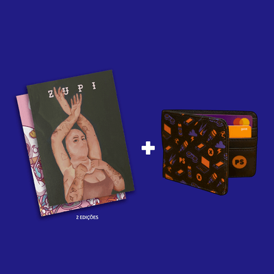 Kit 2 Revistas Zupi + Carteira Pixel Show