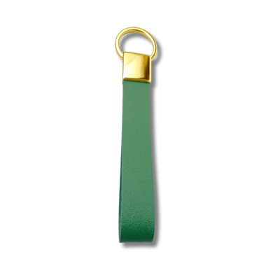 Chaveiro em Couro Legítimo - Verde - Cris Santos