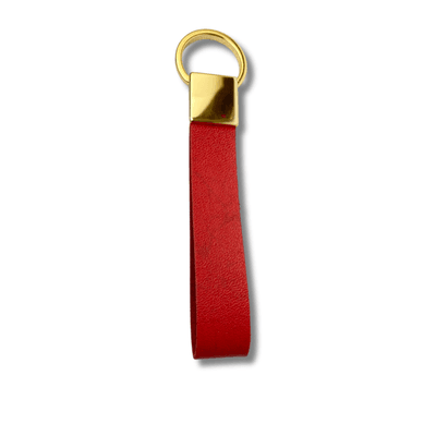 Chaveiro em Couro Legítimo - Vermelho - Cris Santos