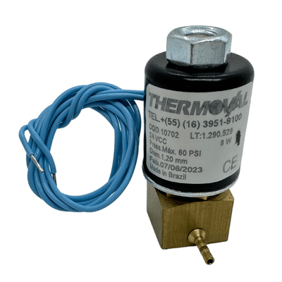 El-076 Valvula Thermoval C/ Bobina 24vcc / 8w 2 Vias N/f Espigao 2mm Pressao Max 60psi