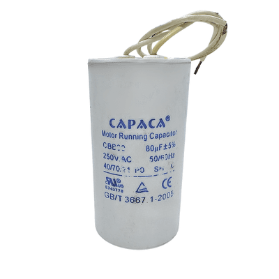 Capacitor 80 Microfarad 250vac Compr Cristofoli