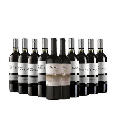 Kit 10 Vinhos Renova Adega - 109 - Vinho Express