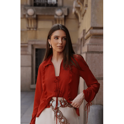 Camisa Cecilia Laços - DONNA LELLA