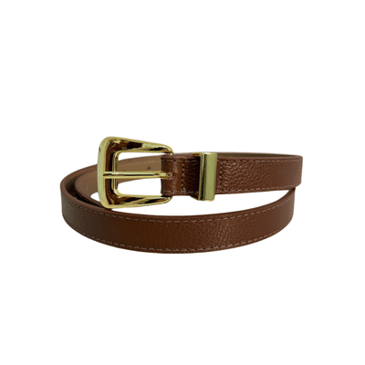Cinto Minimalista - Marrom - DONNA LELLA