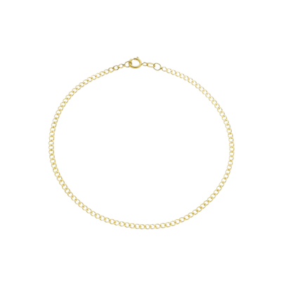 Pulseira De Ouro 18k Groumet De 2,0mm Com 21cm - 103463 - Fábrica do Ouro ®️