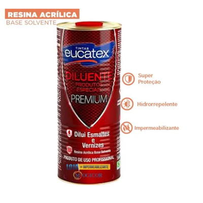 EUCATEX RESINA ACRILICA PREMIUM 900 ML