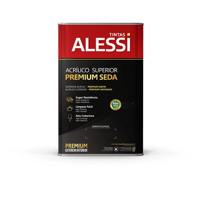 Alessi Acrilico Premium Superior Super Seda Branco 18L