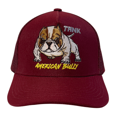 BONÉ IDR TRUCKER ABA CURVA OFICIAL- TANK - VINHO - IDR DOG SHOP