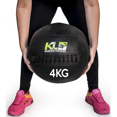 Wall Ball Couro Crossfit Funcional Medicine Ball 4... - KLMASTERFITNESS