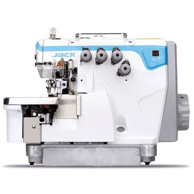 Overlock Jack E4S Ponto Cadeia Direct Drive Nova Completa com Acessórios 