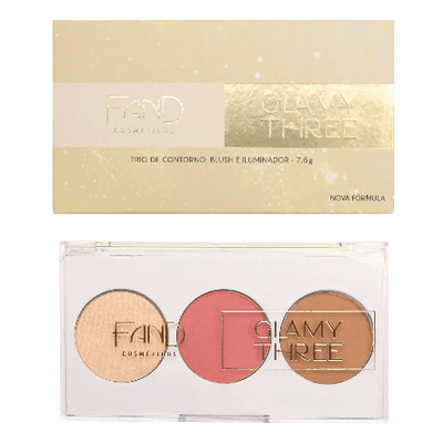 Paleta Glamy Three - Fand - MELKA