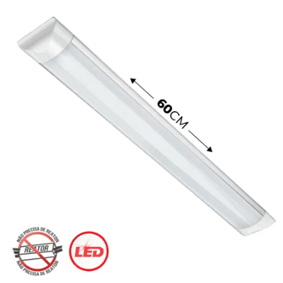 Luminária Led Flat Linear 18W Bivolt 6500K 60cm LED BEE LL-1191