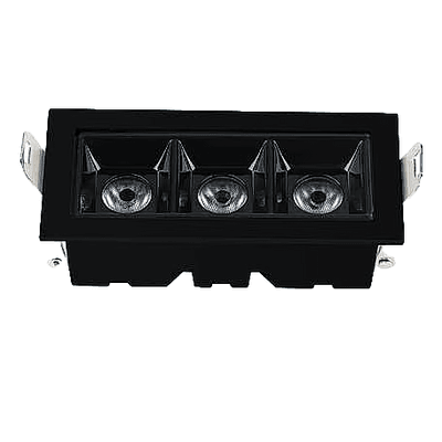 SPOT EMBUTIR FOCCO 6W 2700K 24º PT 7242 GAYA