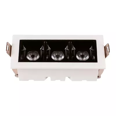 SPOT EMBUTIR FOCCO 10W 2700K 24º BR 7572