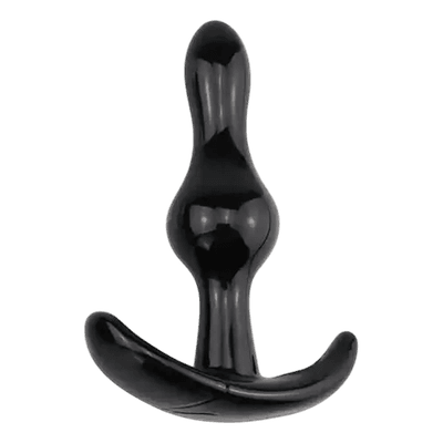 Pulg Anal Silicone Preto Tamanho P - Q Charme