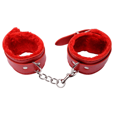 Algema Com Corrente E Fivelas Vermelha - Q Charme