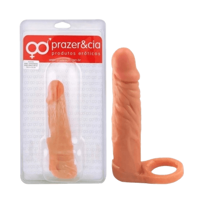 Anel Pênis De Borracha Maciça 15,7 x 3,4Cm - Q Charme