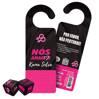 Aviso De Porta Kama Sutra Lésbica Diversão Ao Cubo... - Q Charme