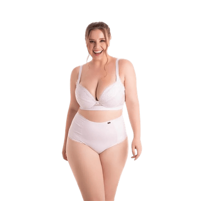 Calcinha Fio Dental Conforto Branco 1907 EG(50) - Q Charme