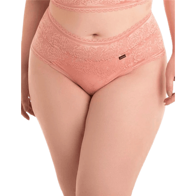 Calcinha Fio Dental Em Renda Rosa Perla 1914 EG (5... - Q Charme