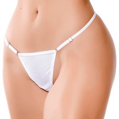 Calcinha Fio Dental Frase Strass Faz O Pix U - Q Charme