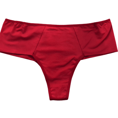Calcinha Fio Mic.Renda Vermelho Cereja XG (50) - Q Charme