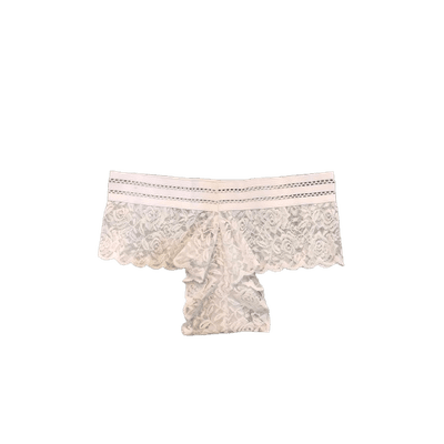 Calcinha Fio Renda Branco Tamanho G (44) - Q Charme