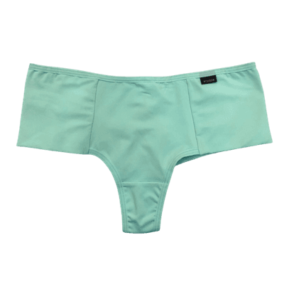 Calcinha Fio Conforto Cos Médio Verde Aquaril P (40)