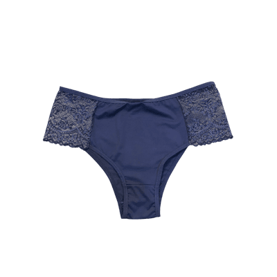 Calcinha Tanga Larga Com Lateral Em Renda M (42) - Q Charme