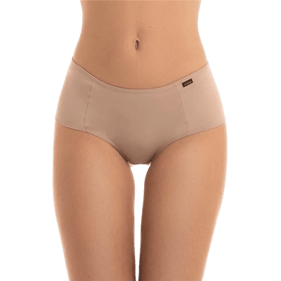 Calcinha Tanga Lisa Cos Médio Chocolate M (42) - Q Charme