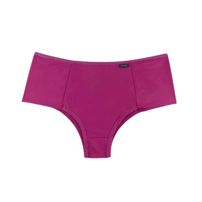 Calcinha Tanga Lisa Cós Médio Vermelho Desejo G (4... - Q Charme