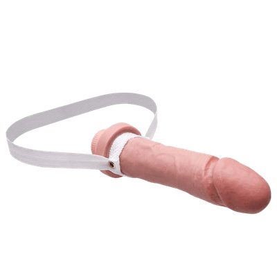 Capa Peniana Realística Com Vibrador - Q Charme
