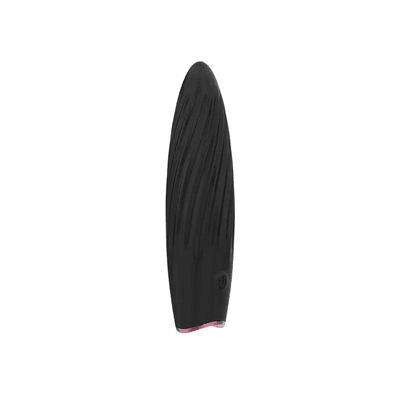 Capsula Vibratoria Aveludada Recarregavel Preto