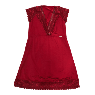 Conj. Camisola Liganete Sem Bojo Rubi G (44) - Q Charme