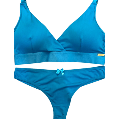Conjunto Aero Turquesa G (44) - Q Charme