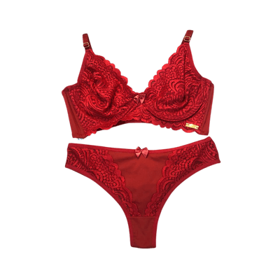 Conjunto Micro/Renda Rubi M (42) - Q Charme