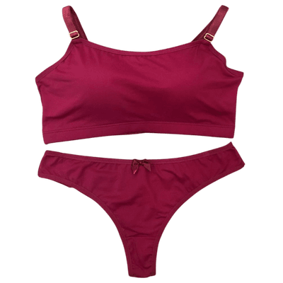 Conjunto Microfibra Top Fio Desejo G (44) - Q Charme