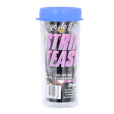 Dados Jogo Do Prazer Strip Tease Hot 3 Unidades - Q Charme