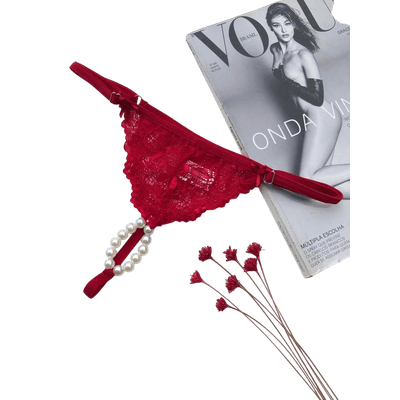Fio Dental Tailandesa Com Regulador Vermelho - Q Charme