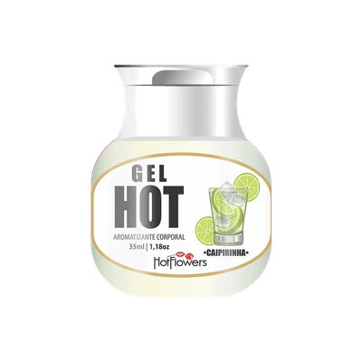 Gel Comestível Hot Aromatizante 35ml Caipirinha