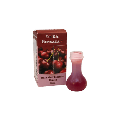 Gel Ice Comestível 8ML Loka Cereja - Q Charme