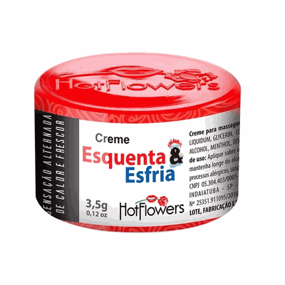 ESQUENTA E ESFRIA CREME FUNCIONAL - Q Charme