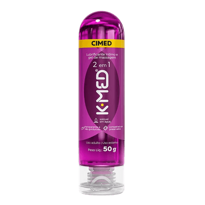 K-med 2 em 1 Gel Frasco 50 g - Q Charme